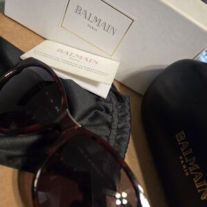 Balmain Paris Sunglasses with Case